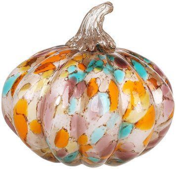 Гарбуз декоративний скляний "Royal Glass Decor" ручна робота, &Oslash;18х15.5см (арт. 32330314) фото