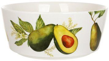 Набір 6 порцелянових салатників "Avocado Garden" 1800мл (арт. 32330439) фото