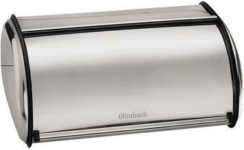Хлібниця Ofenbach Breadbox 43.5х27х18см, нержавіюча сталь, срібло (арт. 32324026) фото