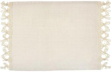 Набір 6 льняних підтарельників "Natural Beige" 30х45см, прямокутні (арт. 32330127) фото