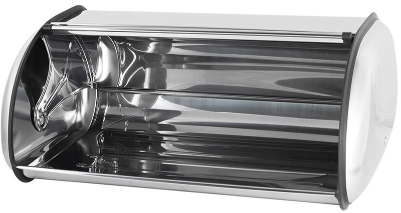 Хлібниця Ofenbach Breadbox 43.5х27х18см, нержавіюча сталь, срібло (арт. 32324026) фото