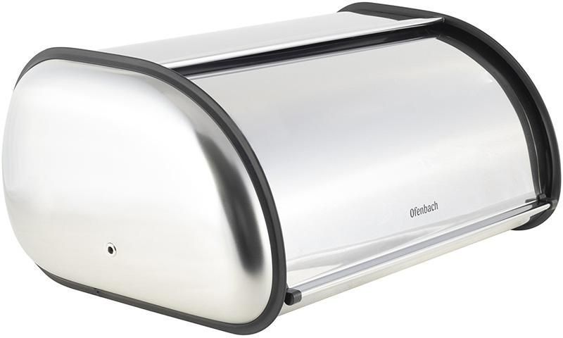 Хлібниця Ofenbach Breadbox 43.5х27х18см, нержавіюча сталь, срібло (арт. 32324026) фото