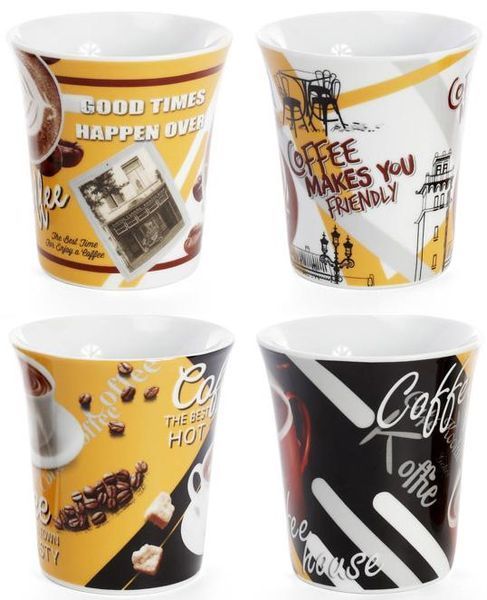 Кружка порцелянова "Coffee makes you friendly" 375мл (арт. 32314758) фото