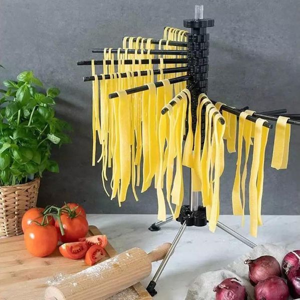Стелаж для сушіння макарон 16-штанговий, доладний (до 2кг макаронних виробів) (арт. 32329122) фото