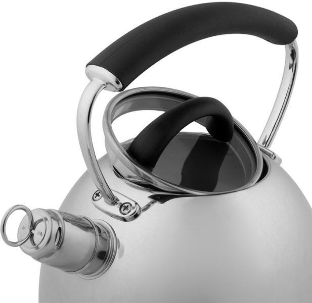 Чайник Ofenbach Magic Kettle 2.5л зі свистком та скляною кришкою (арт. 32329292) фото