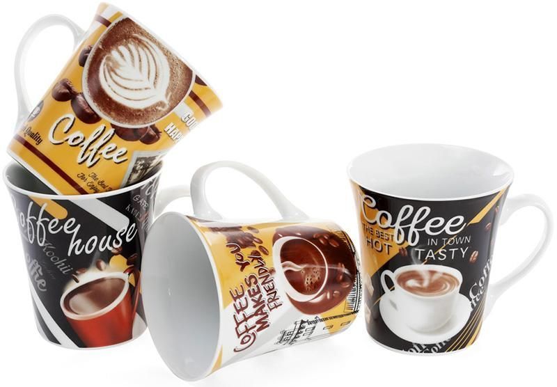 Кружка порцелянова "Coffee makes you friendly" 375мл (арт. 32314758) фото