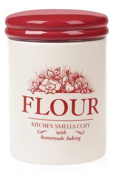 Банка керамічна "Англійська Шипшина FLOUR" 630мл для сипучих продуктів (арт. 32316189) фото