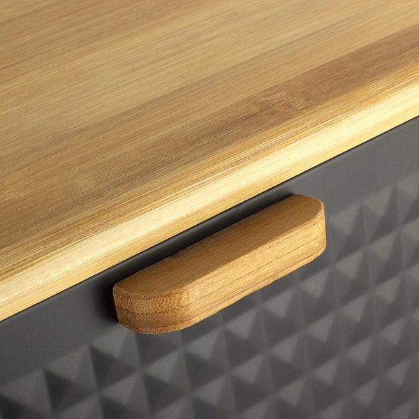 Хлібниця Ofenbach Breadbox 35.5х21.5х19.5см, нержавіюча сталь, чорний (арт. 32324030) фото