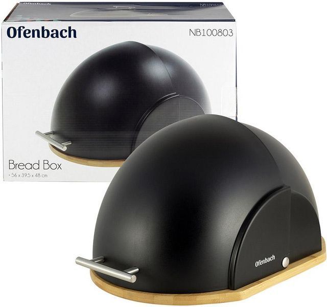 Хлібниця Ofenbach Bread Snail 38.5х26.5х20см, чорний (арт. 32324028) фото