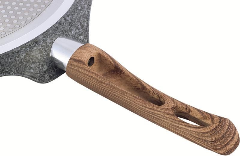 Сковорода для млинців Kamille Grey Marble &Oslash;28см індукційна з антипригарним покриттям (арт. 32324979) фото