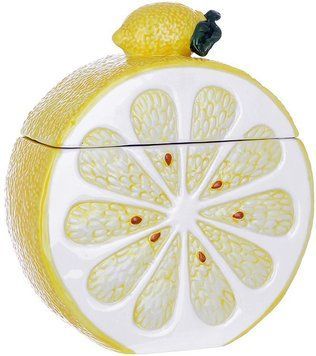 Банка керамічна "Lemon" 900мл, для сипучих продуктів, Стиглий лимон (арт. 32327669) фото