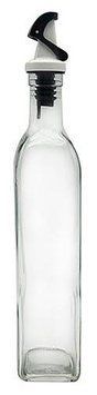 Скляна пляшка для олії / оцту "Bottle" 520мл кришка з дозатором (арт. 32324046) фото