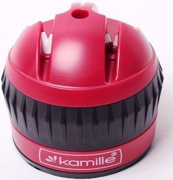 Точило для ножів Kamille 6х6х6.5см кругле (арт. 32317540) фото