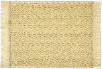 Набір 6 льняних підтарельників "Rustic Beige" 30х45см, прямокутні (арт. 32330136) фото