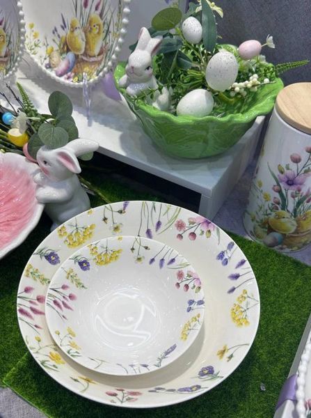 Набір 6 порцелянових салатників "Easter Melody" 350мл (арт. 32330034) фото