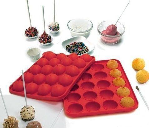 Силіконова форма для Кейк попс (CAKE POPS) 23х19см 20 осередків (арт. 3234241) фото