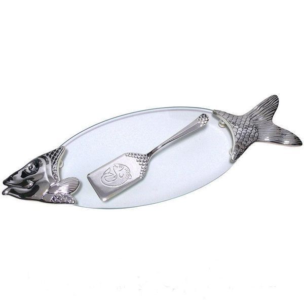 Блюдо BIG FISH сервіровочне 58х20см для риби з лопаткою (арт. 3234071) фото