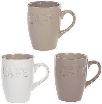 Кружка Shabby Chic "Cafe" 310мл кераміка (арт. 3238745) фото
