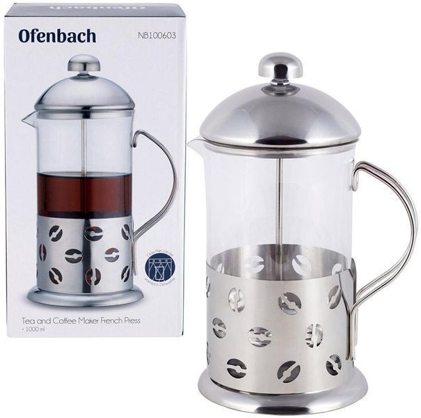 Френч-прес Ofenbach Coffee Beans 1000мл (арт. 32324017) фото