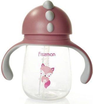 Пляшка дитяча Fissman Babies "Хитра Лисичка" 260мл з ручками (арт. 32317266) фото
