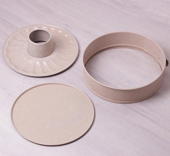 Форма Kamille Marble для випічки роз'ємна &Oslash;26х7см зі змінним дном для кексу (арт. 32310286) фото