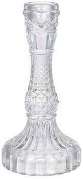 Свічник скляний "Crystal Glass" &Oslash;11х22см, прозоре скло (арт. 32328998) фото