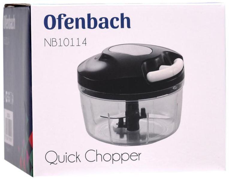 Подрібнювач струнний Ofenbach для продуктів &Oslash;11х10см механічний (арт. 32329269) фото