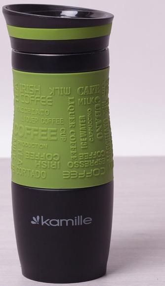 Термокружка Kamille Machiato-II 380мл з нержавіючої сталі (арт. 32314486) фото