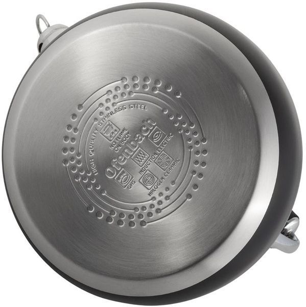 Чайник Ofenbach Magic Kettle 2.5л зі свистком та скляною кришкою, чорний (арт. 32329293) фото