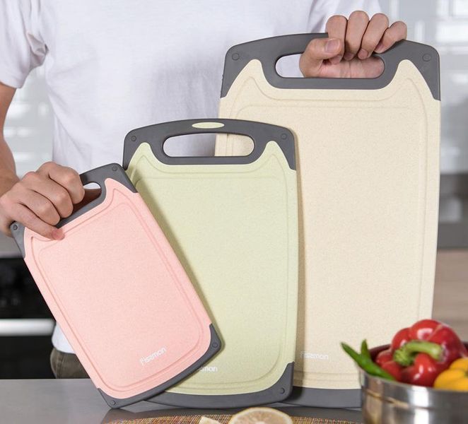 Дошка обробна Fissman Pink 25х15см пластикова (арт. 32323430) фото