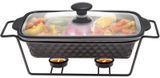 Марміт Kamille Golden Heat керамічна форма 1.1л 30.5х17.5х10.5см з підставкою та підігрівом (арт. 32329127) фото