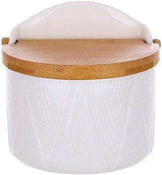Цукорниця Ceram Bamboo Grace 12х11см з дерев'яною кришкою (арт. 32327448) фото