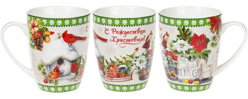 Кружка порцелянова "З Різдвом Христовим!" 350мл (арт. 32317900) фото