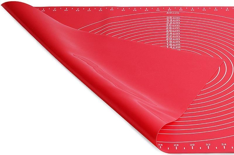 Килимок силіконовий Kamille Vincennes 60х45см з розміткою для розкачування тіста і випічки (арт. 32315743) фото