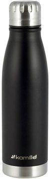 Термос-пляшка Kamille Bottle 500мл чорний (арт. 32324987) фото