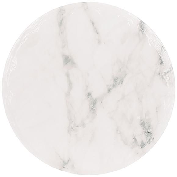 Підставка під гаряче керамічна "White Marble" &Oslash;16см на пробковій основі (арт. 32326962) фото