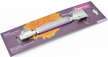 Ніж Fissman Carving двосторонній для карвінгу, сталь нержавіюча 19см (арт. 3239916) фото