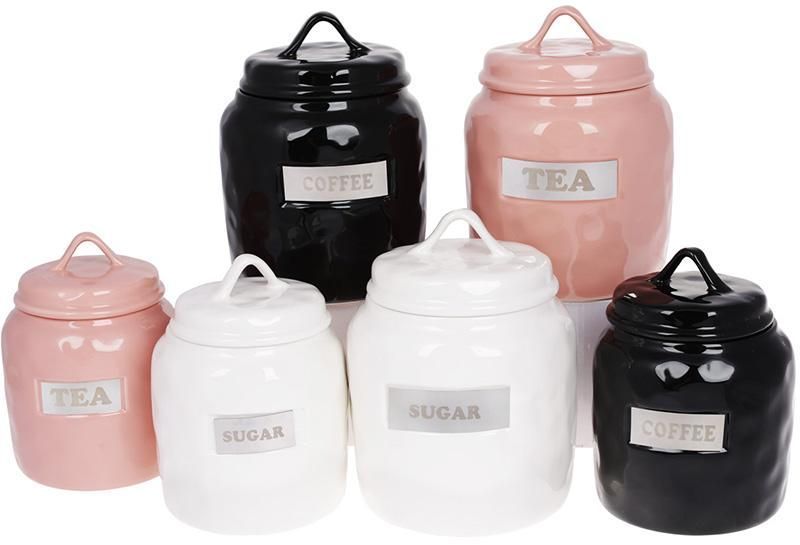 Банка фарфорова Necollie "Sugar" 1500мл, біла (арт. 32322615) фото