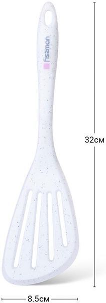 Лопатка з прорізами Fissman Bianca 32х8.5х4см нейлон+силікон (арт. 32324414) фото