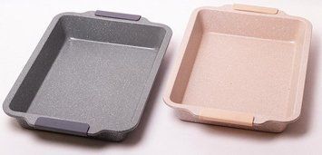 Форма для випічки Kamille Marble 46х30х6см з силіконовими ручками (арт. 32317675) фото