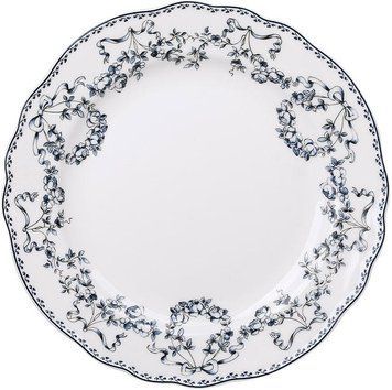 Набір 2 порцелянових обідніх тарілок "Vintage Blue" &Oslash;20.5см, синій декор (арт. 32330337) фото
