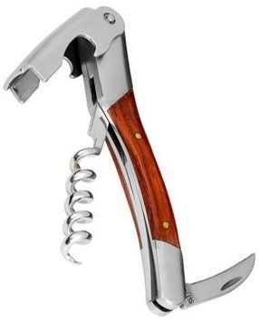 Ніж-штопор барний Empire Corkscrew 2-х ступінчастий (штопор сомельє) 12.5см (арт. 32310299) фото