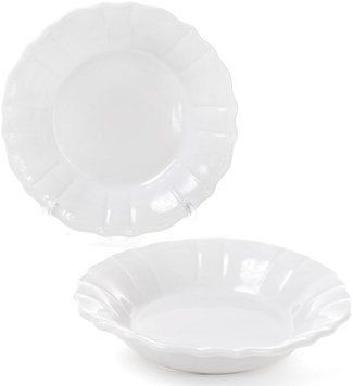 Набір 6 глибоких тарілок Leeds Ceramics SUN &Oslash;23см, кам'яна кераміка (білі) (арт. 32312558) фото