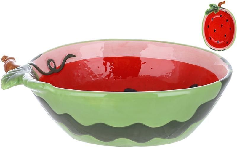 Салатник керамічний "Bright Fruits Watermelon" 750мл, Кавун (арт. 32327554) фото
