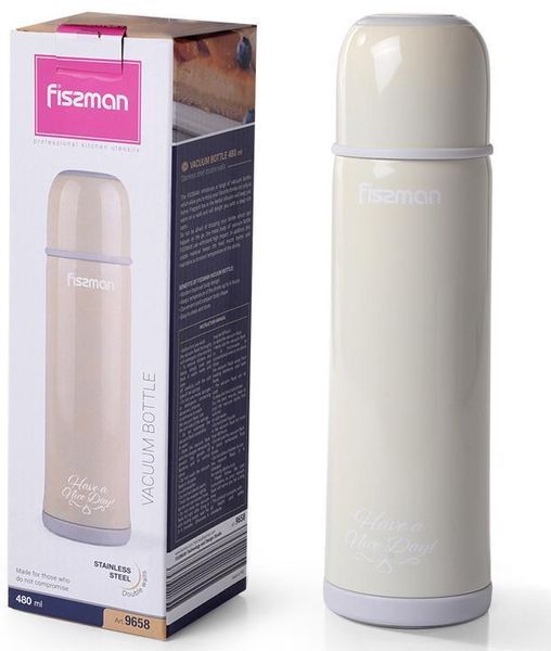 Термос Fissman Ayge Milk 480мл з нержавіючої сталі (арт. 32323488) фото