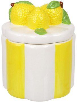 Банка керамічна "Lemon" 350мл, для сипучих продуктів (арт. 32330177) фото