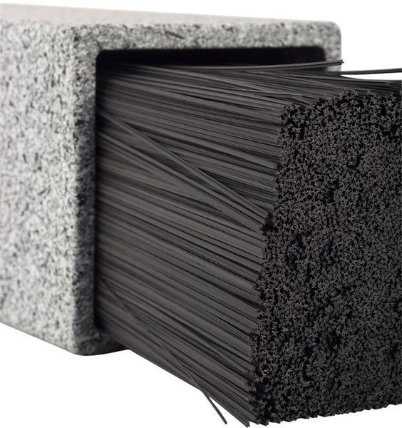 Підставка-колода Ofenbach Black Lead для кухонних ножів 11х11х26см з секцією для ножиць (арт. 32323997) фото