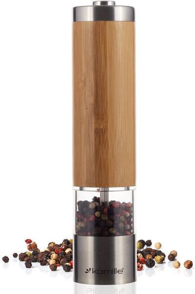 Млин для спецій Kamille Electric Pepper Mill електричний &Oslash;5х21.4см (арт. 32329244) фото