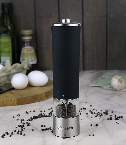 Млин для спецій Ofenbach Electric Pepper Mill електричний з підсвічуванням (арт. 32329265) фото - "RestoMarket" Млин для спецій Ofenbach Electric Pepper Mill електричний з підсвічуванням (арт. 32329265) фото