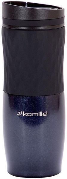 Термокружка Kamille Gottfried 500мл з TPR вставкою (арт. 32318729) фото